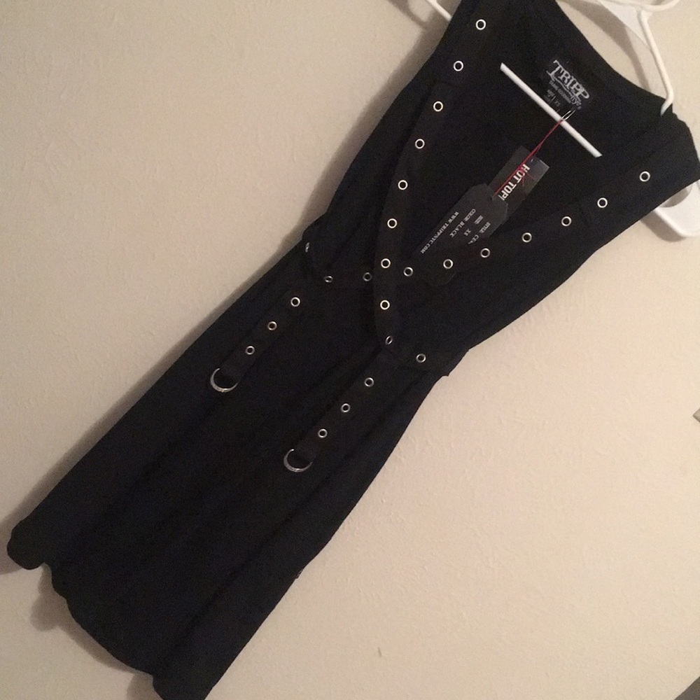 Tripp NYC bondage t shirt dress